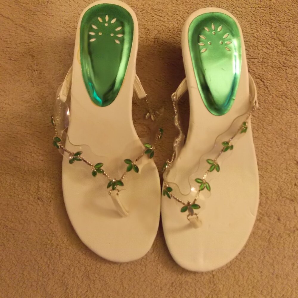 Dainty Low Heel Sandals